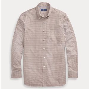 Polo Ralph Lauren brown button up